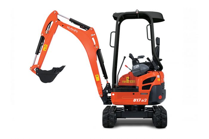 Excavatrice Kubota U17