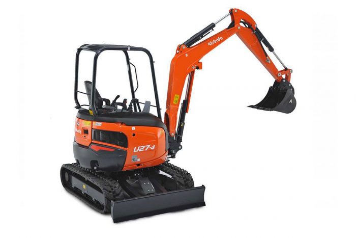 Excavatrice Kubota U27